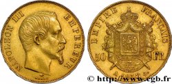 50 francs or Napoléon III, tête nue 1858 Paris F.547/5