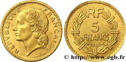 5 francs Lavrillier, bronze-aluminium 1945 Castelsarrasin F.337/6