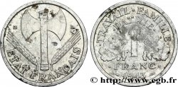 1 franc Francisque, légère 1943 Beaumont-Le-Roger F.223/4