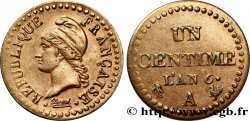 Un centime Dupré 1798 Paris F.100/7