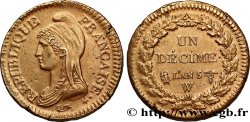 Un décime Dupré, grand module 1797 Lille F.129/18