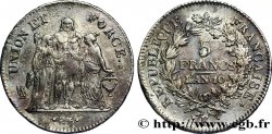 5 francs Union et Force, Union serré, seulement glands intérieurs 1802 Bordeaux F.288/177