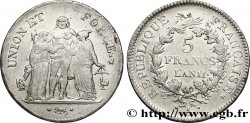 5 francs Union et Force, Union serré, seulement glands intérieurs 1803 Paris F.300/9