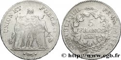 5 francs Union et Force, Union serré, seulement gland extérieur 1799 Bayonne/Paris F.288/116