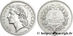 Essai de 5 francs Lavrillier, nickel, avec différents 1933 F.336/1 var.