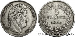 5 francs IIe type Domard 1843 Lille F.324/104