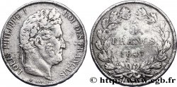 Faux de 5 francs IIIe type Domard 1847 Paris F.325/14 var.