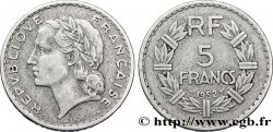 5 francs Lavrillier, aluminium 1952 F.339/22