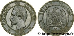 Dix centimes Napoléon III, tête nue 1856 Lille F.133/40