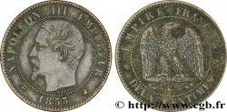Deux centimes Napoléon III, tête nue 1853 Bordeaux F.107/6