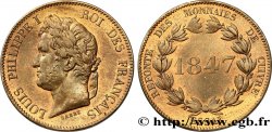 Refonte des monnaies de cuivre, essai au module de 5 centimes en bronze 1847 - VG.2997
