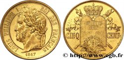Essai de cinq centimes à la Charte 1847  VG.3002  SPL63