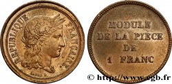 Essai au module de 1 franc de Barre n.d. VG.3767