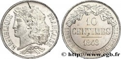 Concours de 10 centimes, essai en étain par Dantzell 1848 Paris VG.3135 var.