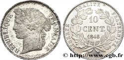 Concours de 10 centimes, essai en étain par Desboeufs 1848 Paris VG.3136 var.