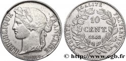 Concours de 10 centimes, essai en étain par Desboeufs 1848 Paris VG.3136 var. TTB48