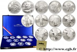 Coffret des 12 pièces en Belle Épreuve 1½ Euro / 10 francs - Trésors des Musées d’Europe n.d. Paris F5.1904 2