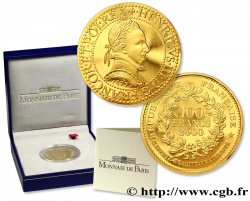 Belle Épreuve 100 Francs Or - Le Franc d’Henri III 2000 Paris F5.1691 1