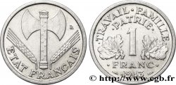 1 franc Francisque, légère 1943 F.223/3