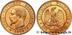 Essai de dix centimes, Louis-Napoléon Bonaparte 1852 Paris VG.3306