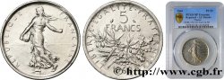 Pré-série de 5 francs Semeuse, légère 1969 Paris GEM.154 10