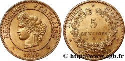 5 centimes Cérès 1876 Paris F.118/13