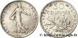 50 centimes Semeuse 1906 Paris F.190/13