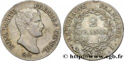 2 francs Bonaparte Premier Consul 1804 Limoges F.250/6