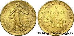 2 francs Semeuse, sur flan en bronze-aluminium 1920  F.266/22 var.