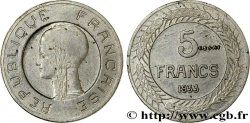 Concours de 5 francs, essai de Cochet, petit module 1933 Paris GEM.135  5