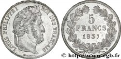 5 francs IIe type Domard 1837 Rouen F.324/62