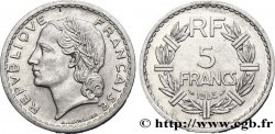 Essai de 5 francs Lavrillier, aluminium 1945 Paris F.339/1