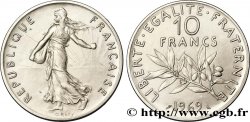 Prototype de 10 francs Semeuse 1969 Paris GEM.184 8 FDC65