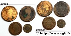 Lot de quatre monnaies en cuivre Dupré n.d. n.l. F.-/-