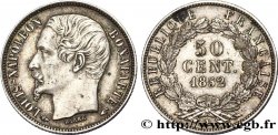50 centimes Louis-Napoléon 1852 Paris F.185/1 TTB48