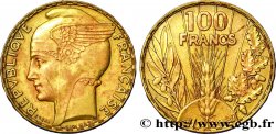 Concours de 100 francs or, essai de Bazor en bronze-aluminium 1929 Paris VG.5216 var.