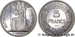 Concours de 5 francs, essai de Delannoy 1933 Paris GEM.136 1 SPL64