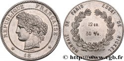 Concours de 5 francs, essai d’Oudiné (12 g / 30 mm) n.d. Paris GEM.141 3 SPL63