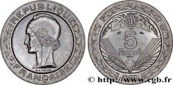 Concours de 5 francs, essai de Vézien, en nickel 1933 Paris GEM.139 1