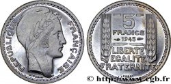 Essai de 5 francs Turin en cupro-nickel 1945 Paris 