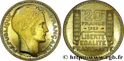 Essai de 20 francs Turin en bronze-aluminium 1929 Paris GEM.199 5