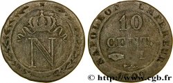 10 cent. à l N couronnée 1809 Limoges F.130/15
