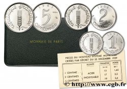 Série de trois essais de 5, 2 et 1 centime Épi 1961 Paris GEM.274 8