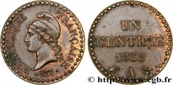 Un centime Dupré, IIe République 1850 Paris F.101/5
