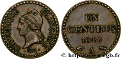 Un centime Dupré, IIe République 1849 Paris F.101/3 TTB48