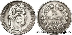 1/4 franc Louis-Philippe 1844 Lille F.166/101