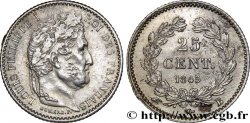 25 centimes Louis-Philippe 1845 Rouen F.167/1