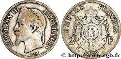 2 francs Napoléon III, tête laurée 1868 Strasbourg F.263/9 TB20