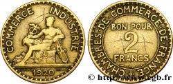 2 francs Chambres de Commerce 1920  F.267/2 TTB45