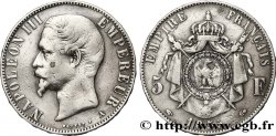 5 francs Napoléon III, tête nue 1855 Paris F.330/3 TB30